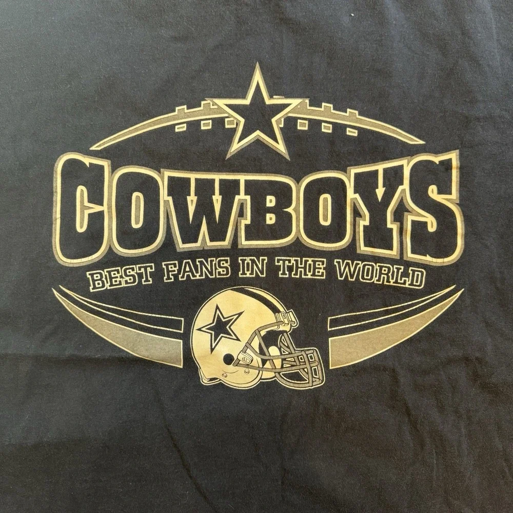 Vintage 90's NFL Dallas Cowboys Bundle T-shirt And Cap. - Picture 3 of 12
